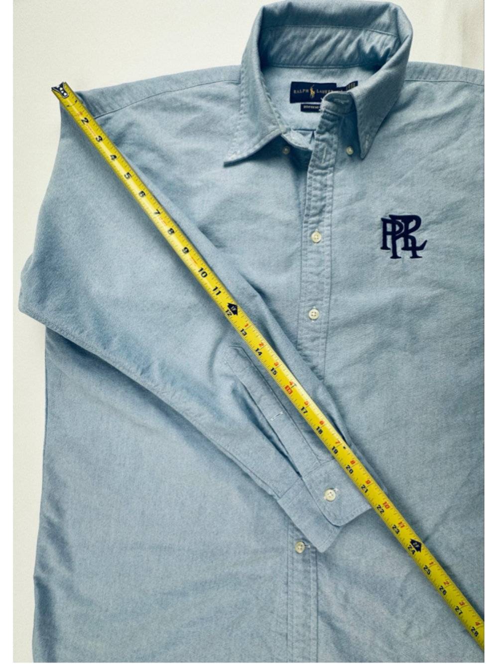 Polo by Ralph Lauren Light Blue Button-Down Shirt - Picture 4 of 13